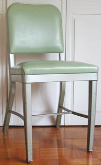 60's aluminum office chair